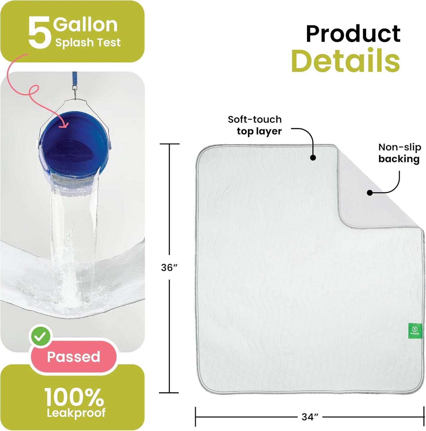 סדינית רב פעמית – עד 500 כביסות