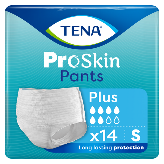 TENA תחתון סופג למבוגרים טנה פלוס 14 יחידות S