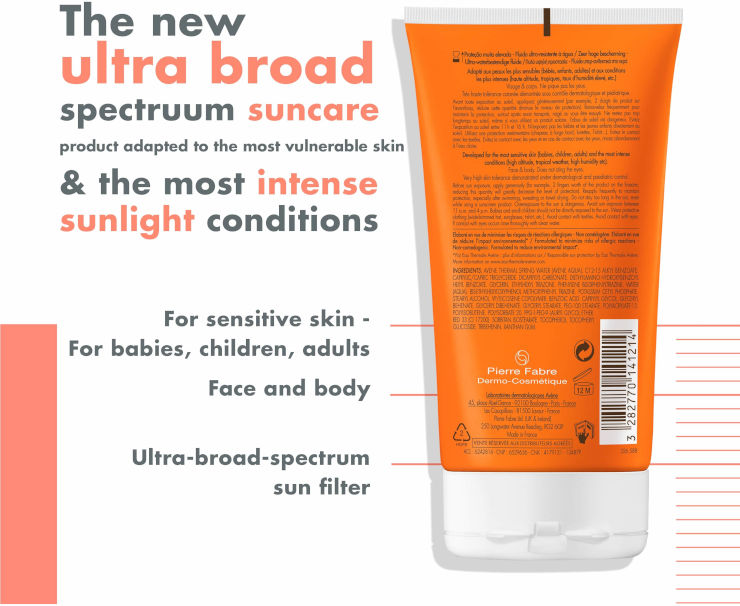 אוון תחליב הגנה מהשמש אינטנס פרוטקט +SPF50