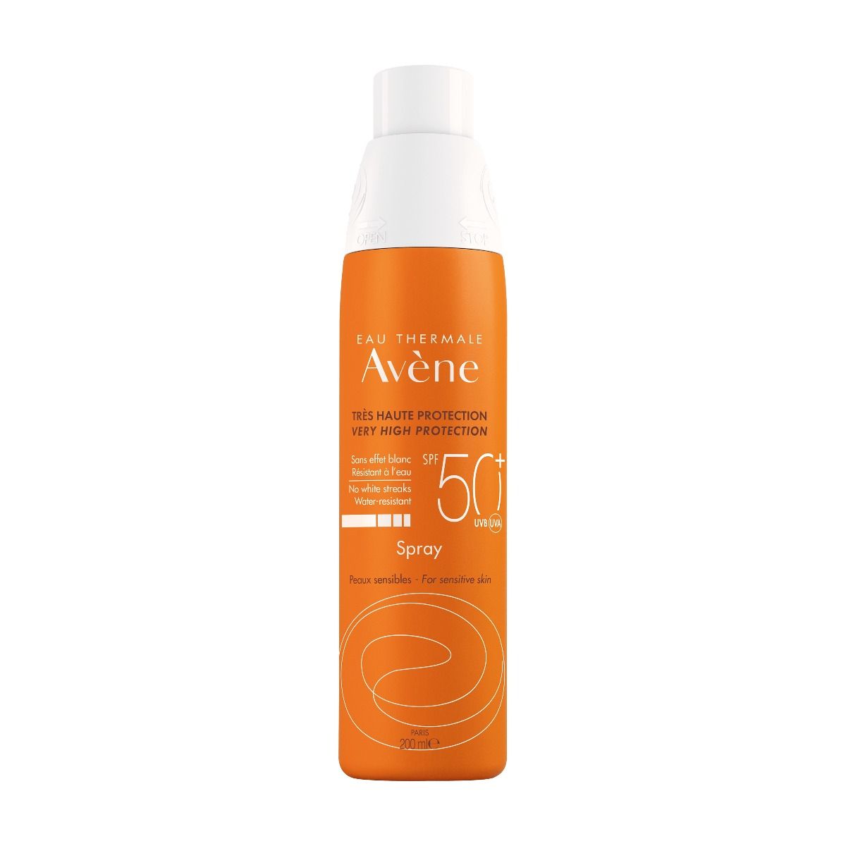 ספריי הגנה SPF50 עמיד במים AVENE