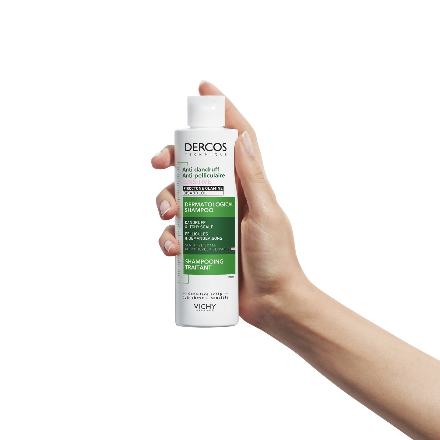 שמפו דרקוס למניעת קשקשים לקרקפת רגישה VICHY 200 מ"ל