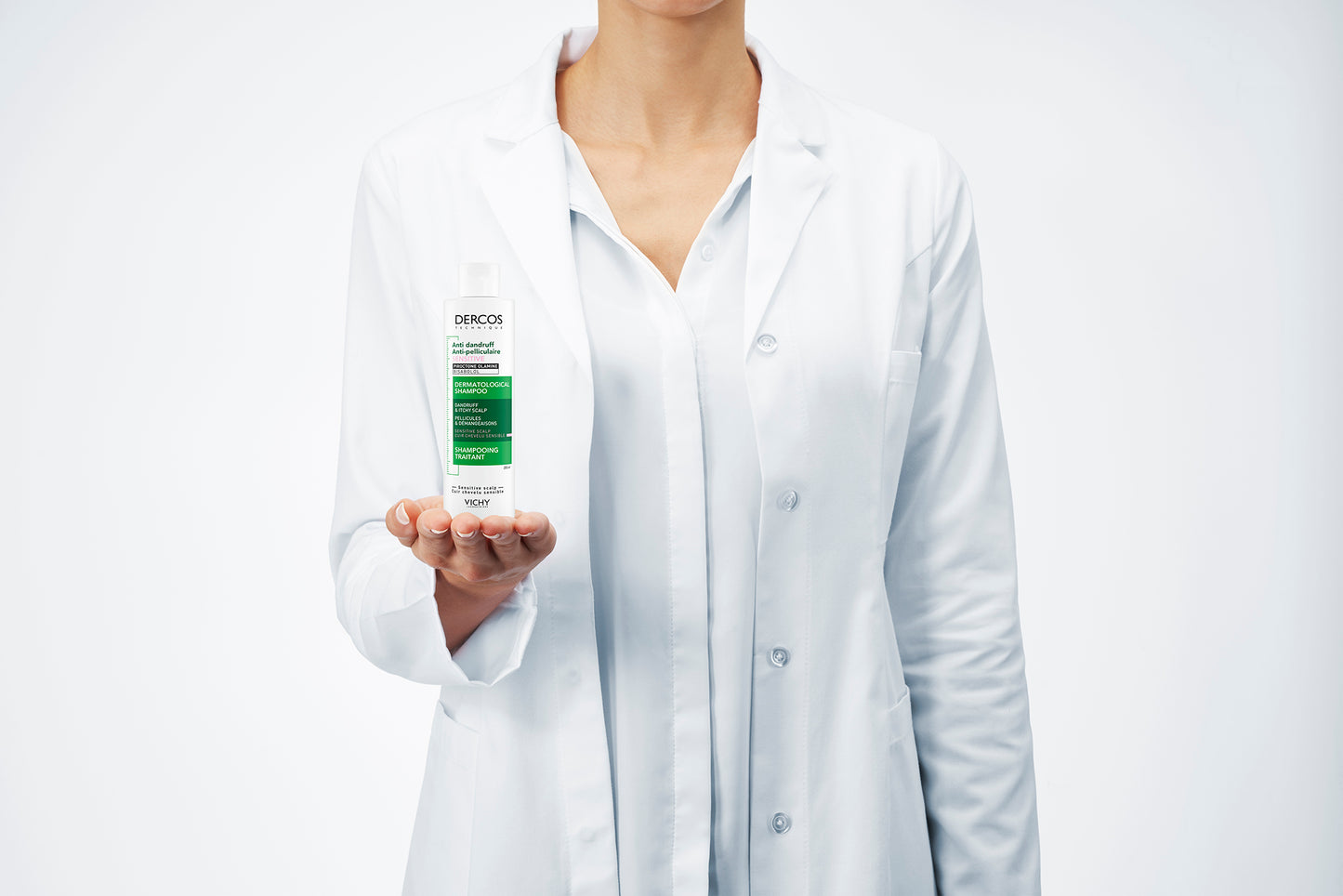 שמפו דרקוס למניעת קשקשים לקרקפת רגישה VICHY 200 מ"ל