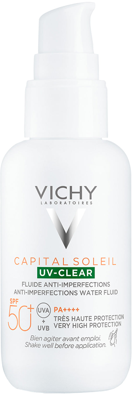 וישי תחליב הגנה מהשמש Capital Soleil UV-Clear SPF50