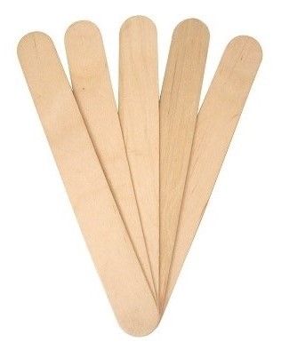 שפדלים מעץ 100 יחידות