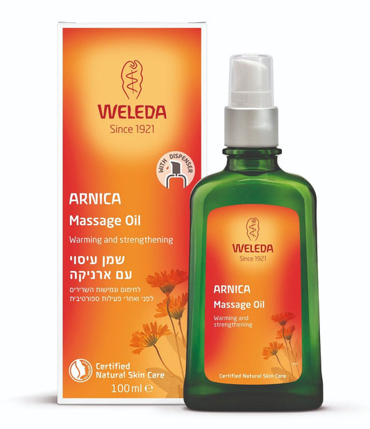 שמן עיסוי עם ארניקה וולדה WELEDA