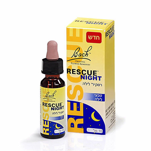 תוסף תזונה רסקיו לילה טיפות 10 מ"ל