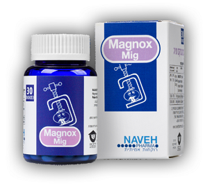 מגנוקס מיג נווה פארמה - 30 כמוסות