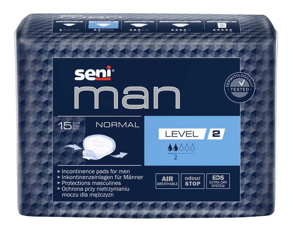 פדים לגבר נורמל 15 יח' - סאני SENI