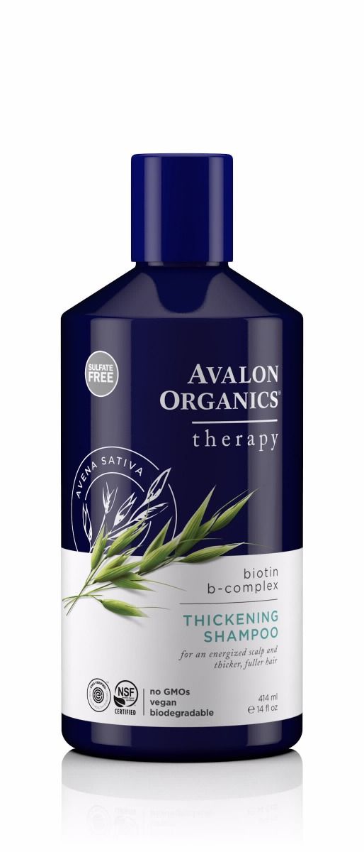 אבלון אורגניקס שמפו ביוטין -קומפלקס ויטמיני B