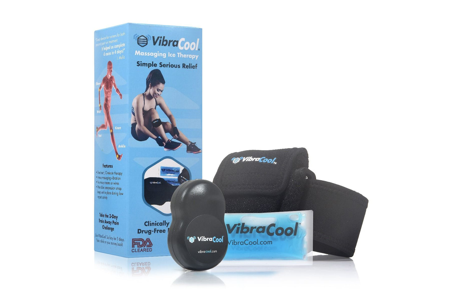 VIBRACOOL מכשיר רטט לשיכוך כאבים