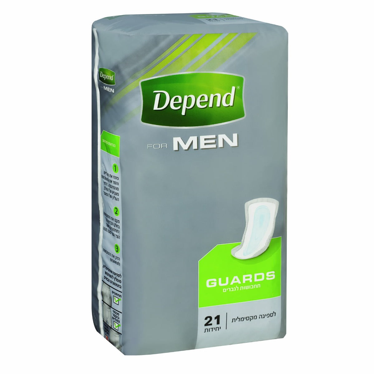 פדים לגבר דיפנד