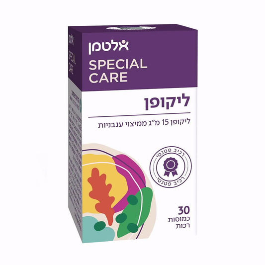 אלטמן ליקופן 30 כמוסות