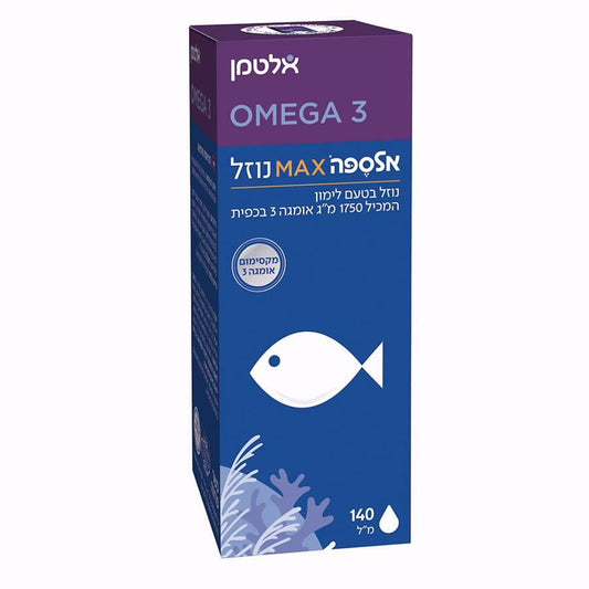 אלטמן אלספה מקס בנוזל 140 מל