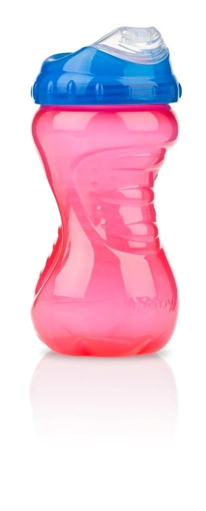 כוס אולטרא 420ml עם פיית סיליקון - נובי Nuby
