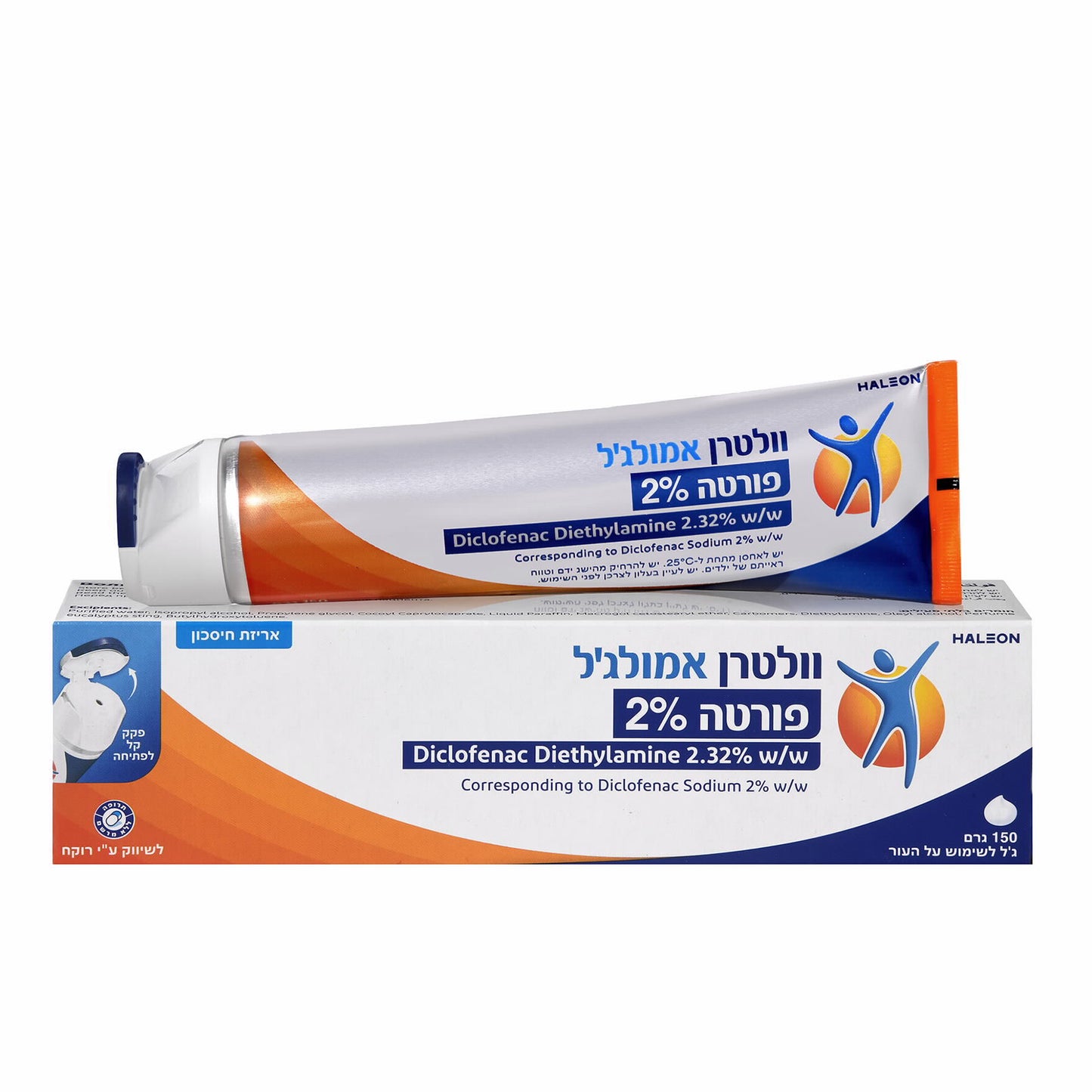 וולטרן אמולג'ל פורטה 2% 150 גרם