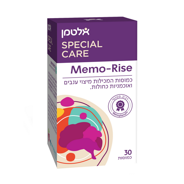 ממרו רייז אלטמן 30 כמוסות Memo Rise Altman
