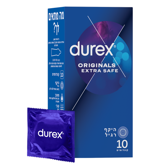 דורקס קונדומים  EXTRA SAFE