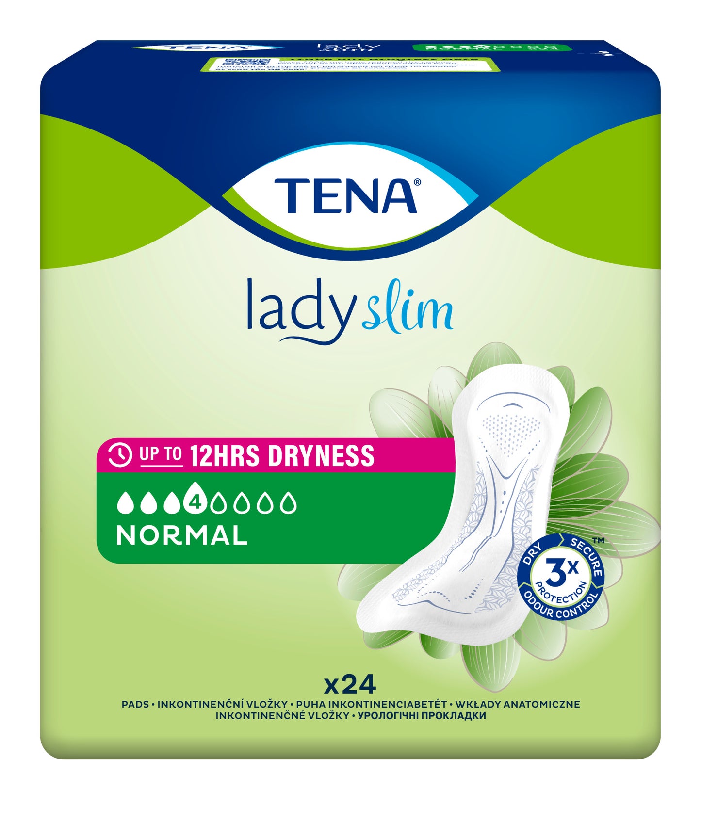 TENA פד סופג למבוגרים טנה ליידי נורמל 24 יחידות