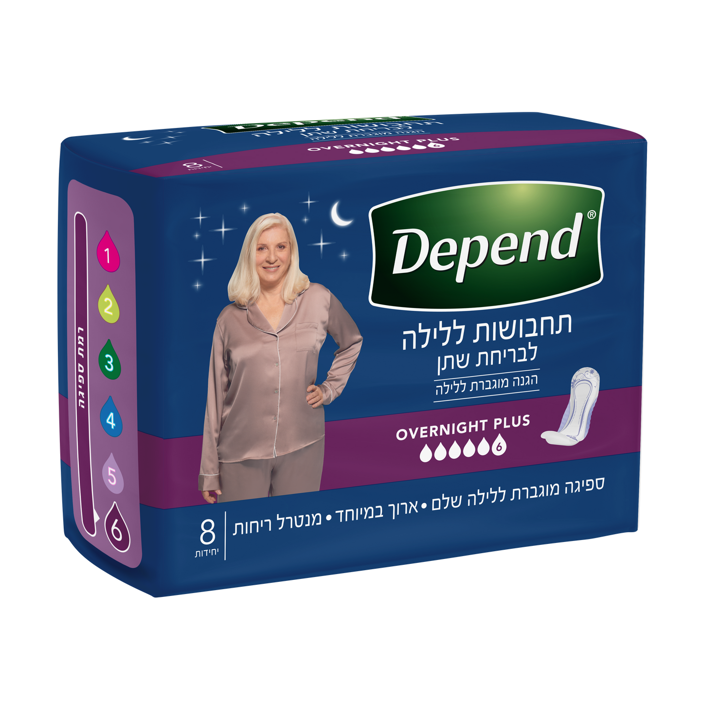 תחבושות סופגות לנשים - דיפנד אוברנייט