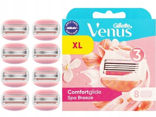 ונוס ספא בריז 3 להבים – 8 סכינים | Gillette Venus