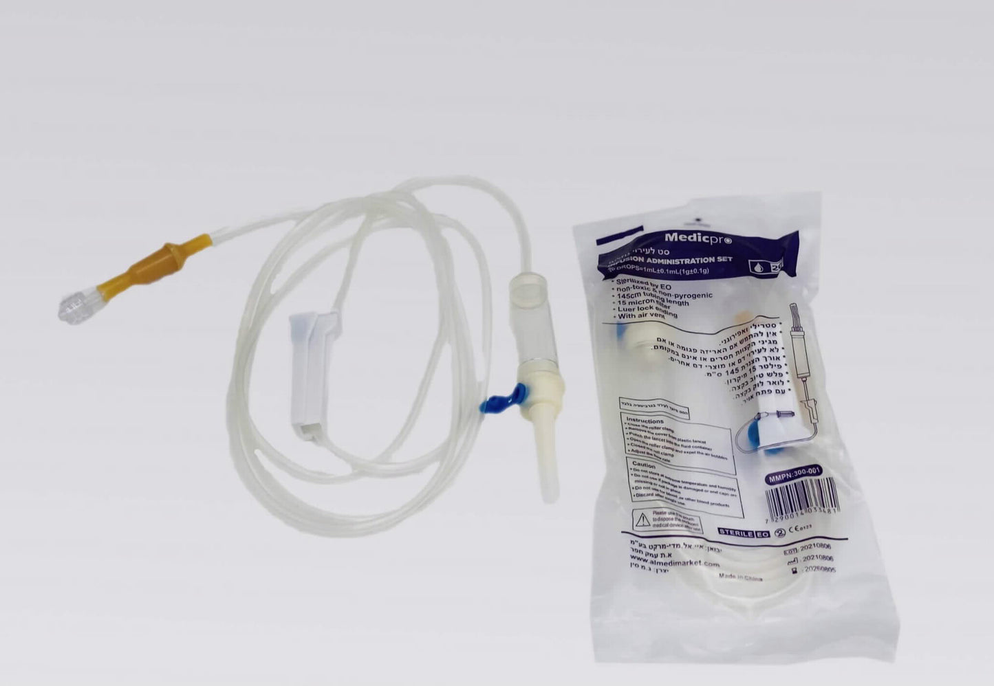 סט עירוי MEDI PLUS סטרילי 150 סמ