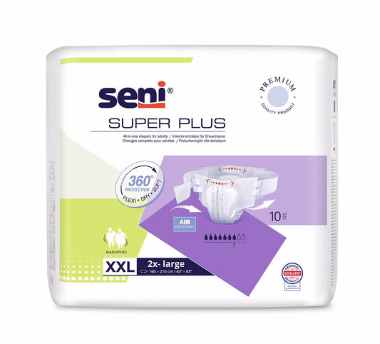 חיתולים למבוגרים -  חיתול סופר פלוס  מידה XXL  - סאני SENI