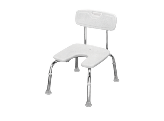 כסא טלסקופי עם פתח U