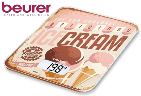 משקל מטבח מעוצב רטרו beurer KS19