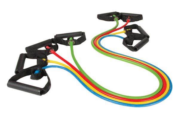 בודי באנד רצועת צינור מתיחה 1.25 מטר - צהוב חלש - BODY BAND