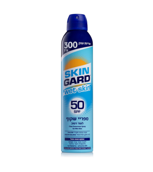 ספריי שקוף SPF50 ווט סקין