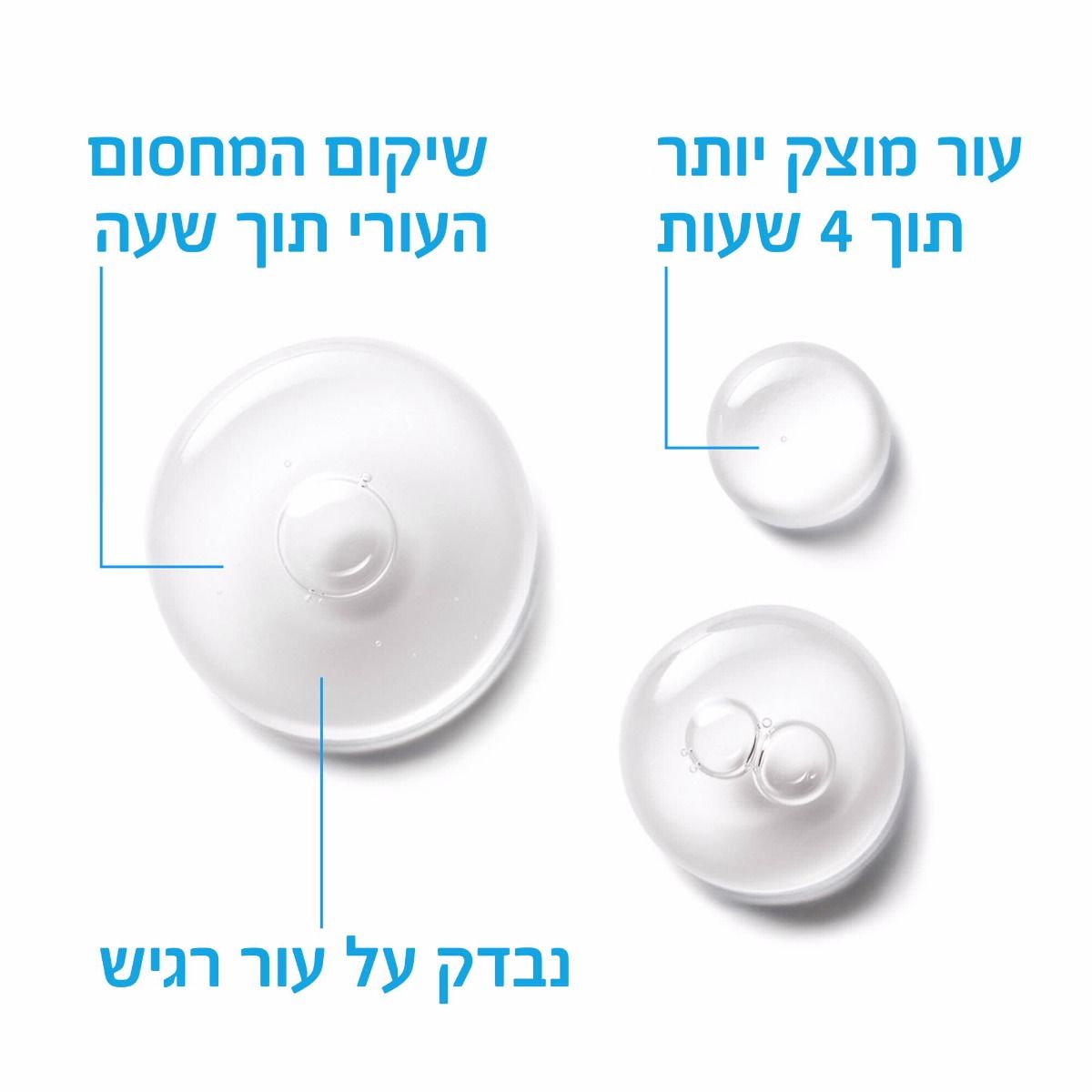 היאלו B5 לה רוש פוזה סרום לטיפול בקמטים אובדן נפח וגמישות העור 30 מ"ל La Roche Posay