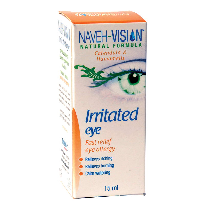 נווה פארמה NAVEH VISION IRRIT EYE 15ML - אלרגיה