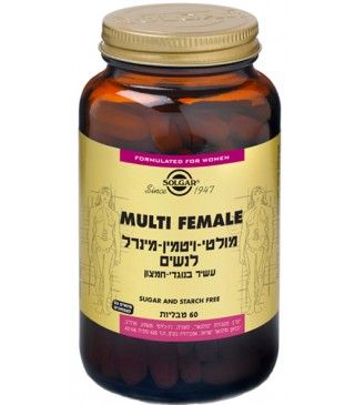 סולגאר מולטי פימייל 60 טבליות Solgar