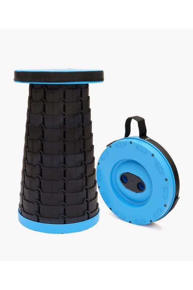 כיסא מתקפל לדיסקית קל משקל Outdoor בצבע כחול