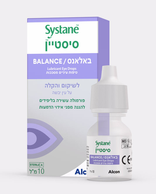 טיפות עיניים סיסטיין באלאנס Systane Balance