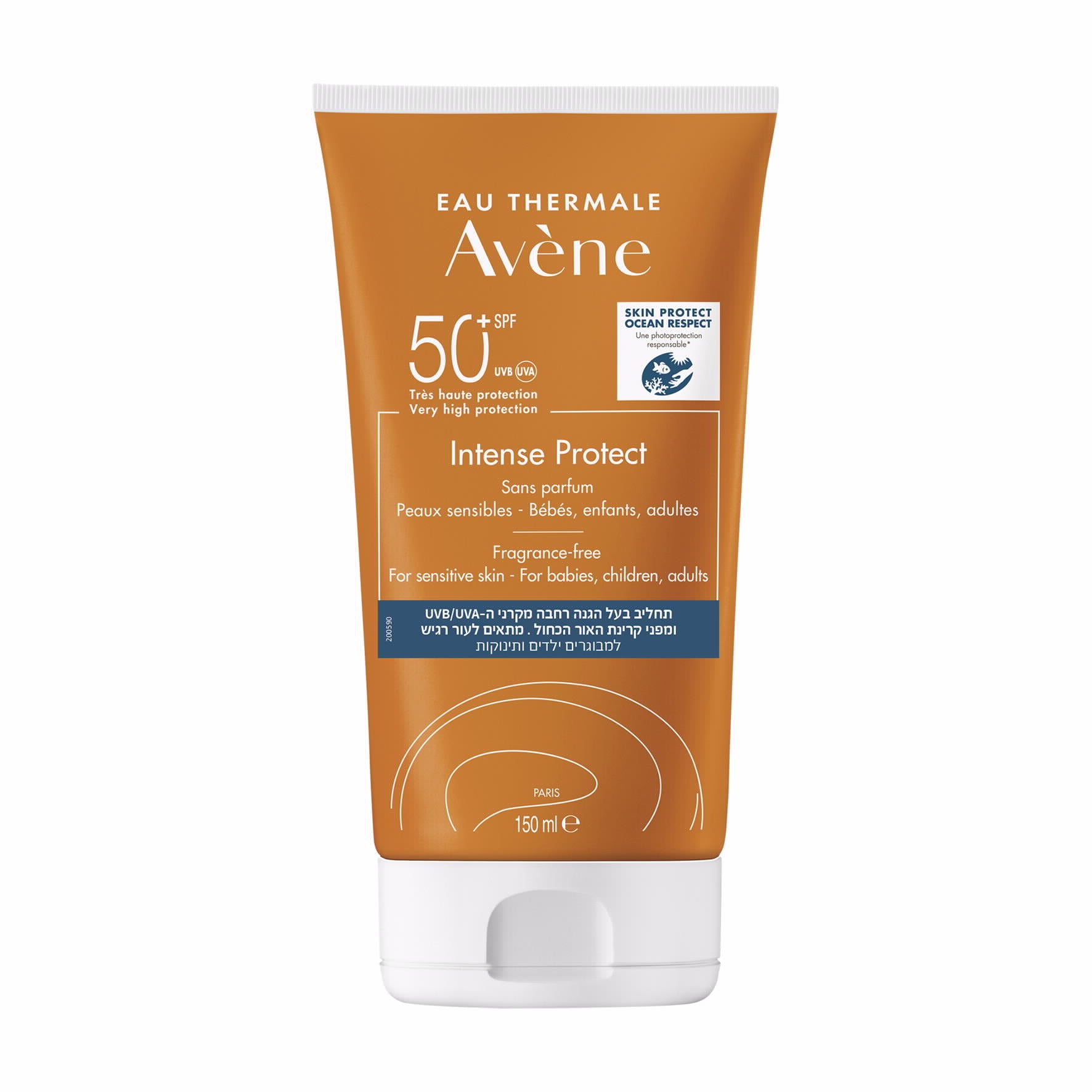 אוון תחליב הגנה מהשמש אינטנס פרוטקט +SPF50