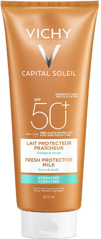 תחליב הגנה לגוף +SPF50U וישי
