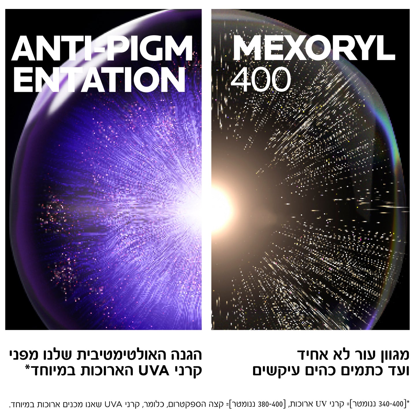 לה רוש פוזה תחליב הגנה לפנים Anthelios UVMUVE400 נגד כתמים כהים SPF50