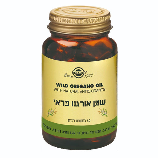 סולגאר שמן אורגנו פראי Solgar