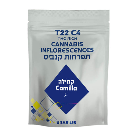 קנאביס רפואי קמילה T22/C4 אינדיקה גרינפילדס