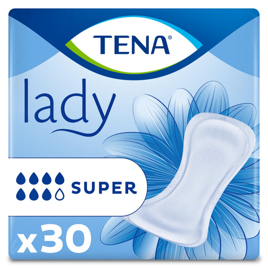 TENA פד סופג למבוגרים טנה ליידי סופר 30 יחידות