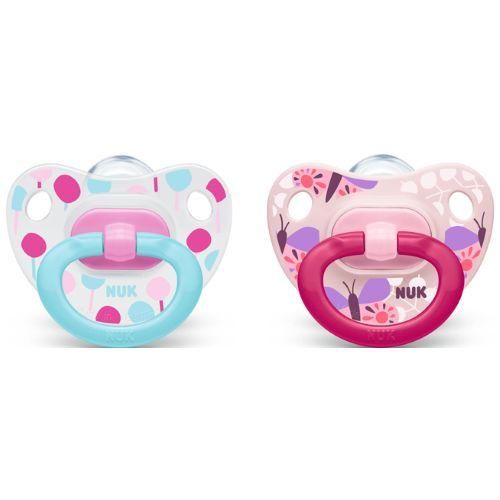 מוצצי נוק אורתודנטיים הפי דייז 6-18 חודשים NUK