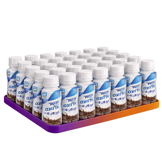 אנשור פלוס אדוונס בטעם שוקולד 30 יחידות Ensure