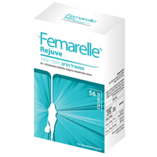 תוסף תזונה לנשים 40+ Femarelle Rejuve 
