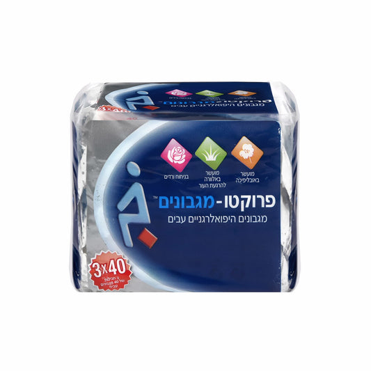 מגבונים לסיוע בטחורים פרוקטו גליבנול 40X3 יח'