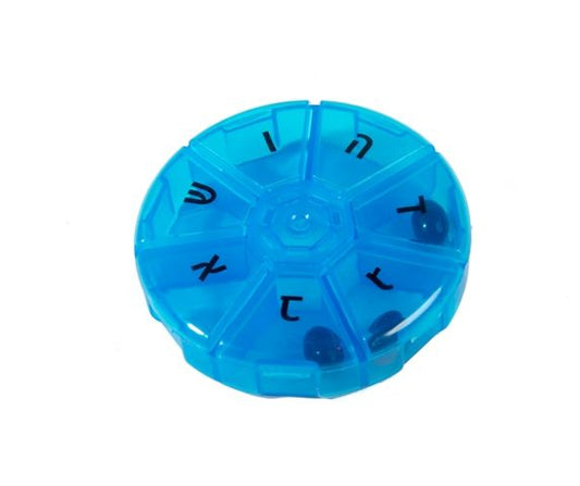 ערכת תרופות שבועית עגולה טאץ