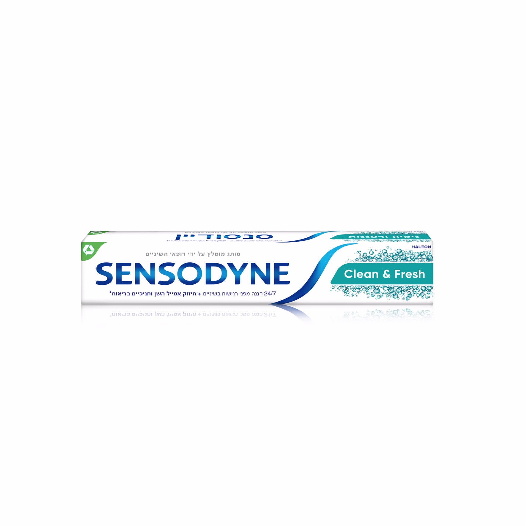 SENSODYNE  משחת שיניים סנסודיין לניקיון ורעננות מתמשכת