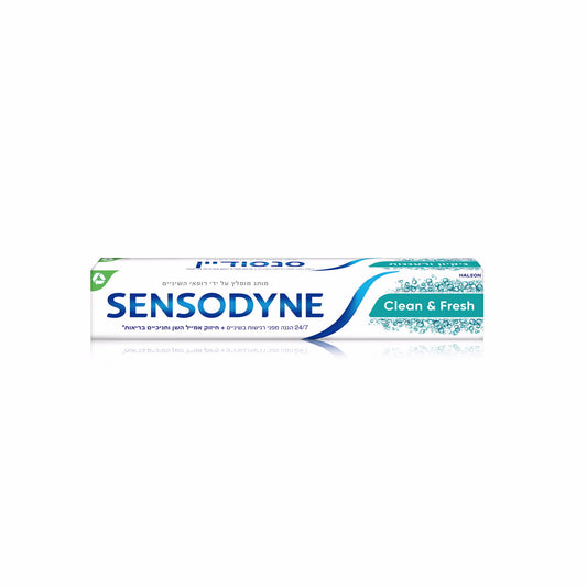 SENSODYNE  משחת שיניים סנסודיין לניקיון ורעננות מתמשכת