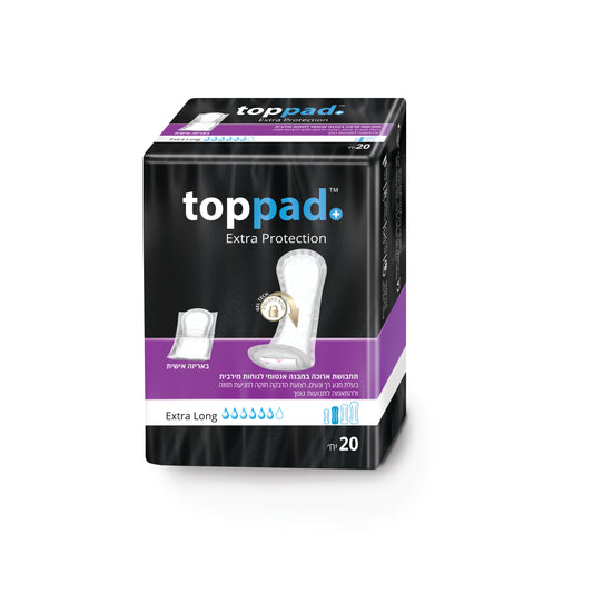 טופ פד אקסטרה לונג ‏20‏ יחידות  toppad