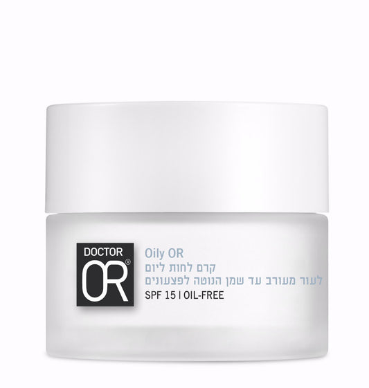 OILY OR קרם לחות יום לעור מעורב עד שמן SPF15